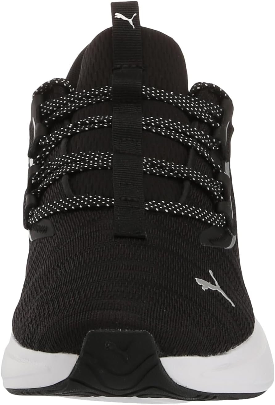 image:imagePUMA Womens Softride Harmony Lace Up Sneakers Shoes Casual BlackBlackWhite