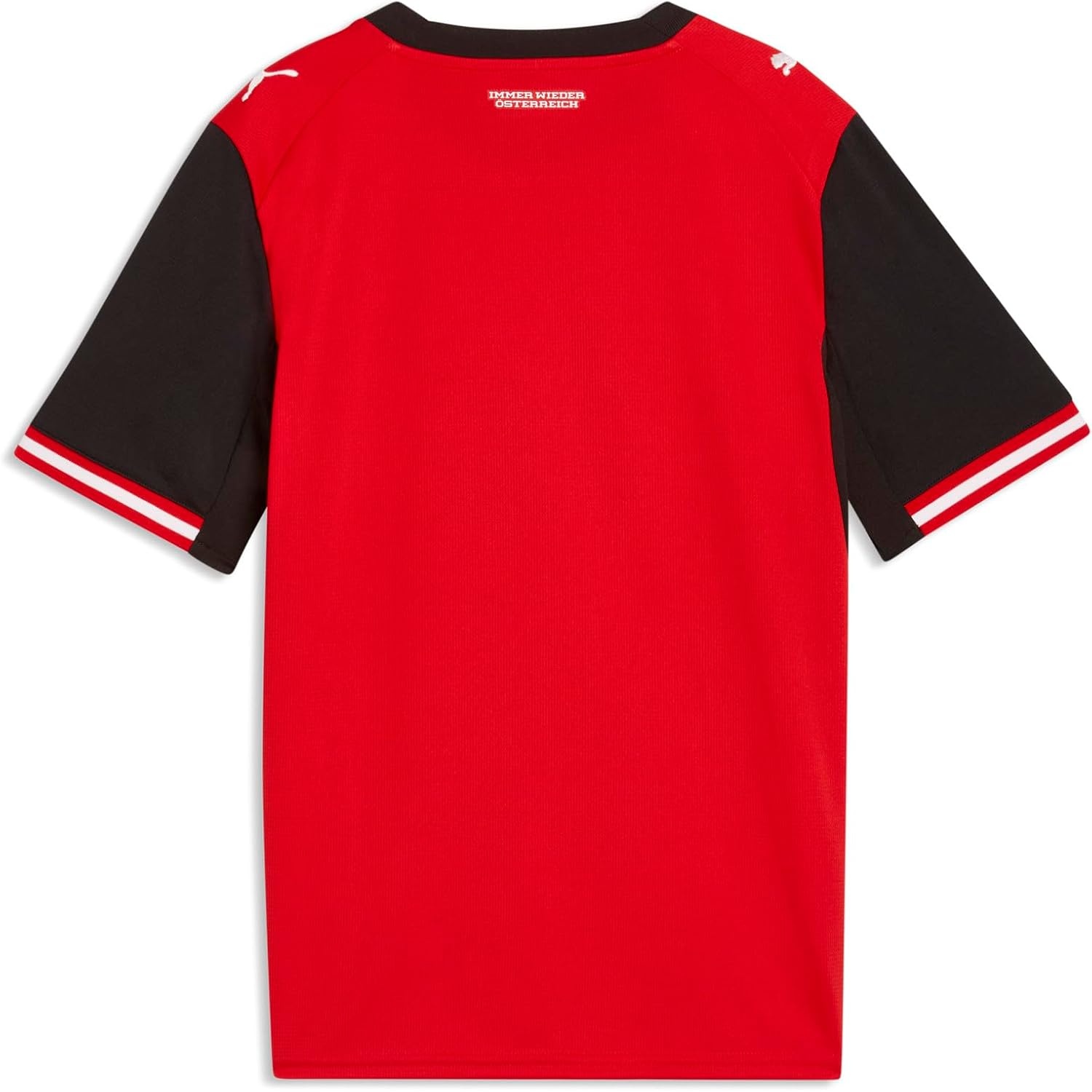 image:imagePuma Junior Austria National Team Home Jersey ReplicaPuma Redpuma Black