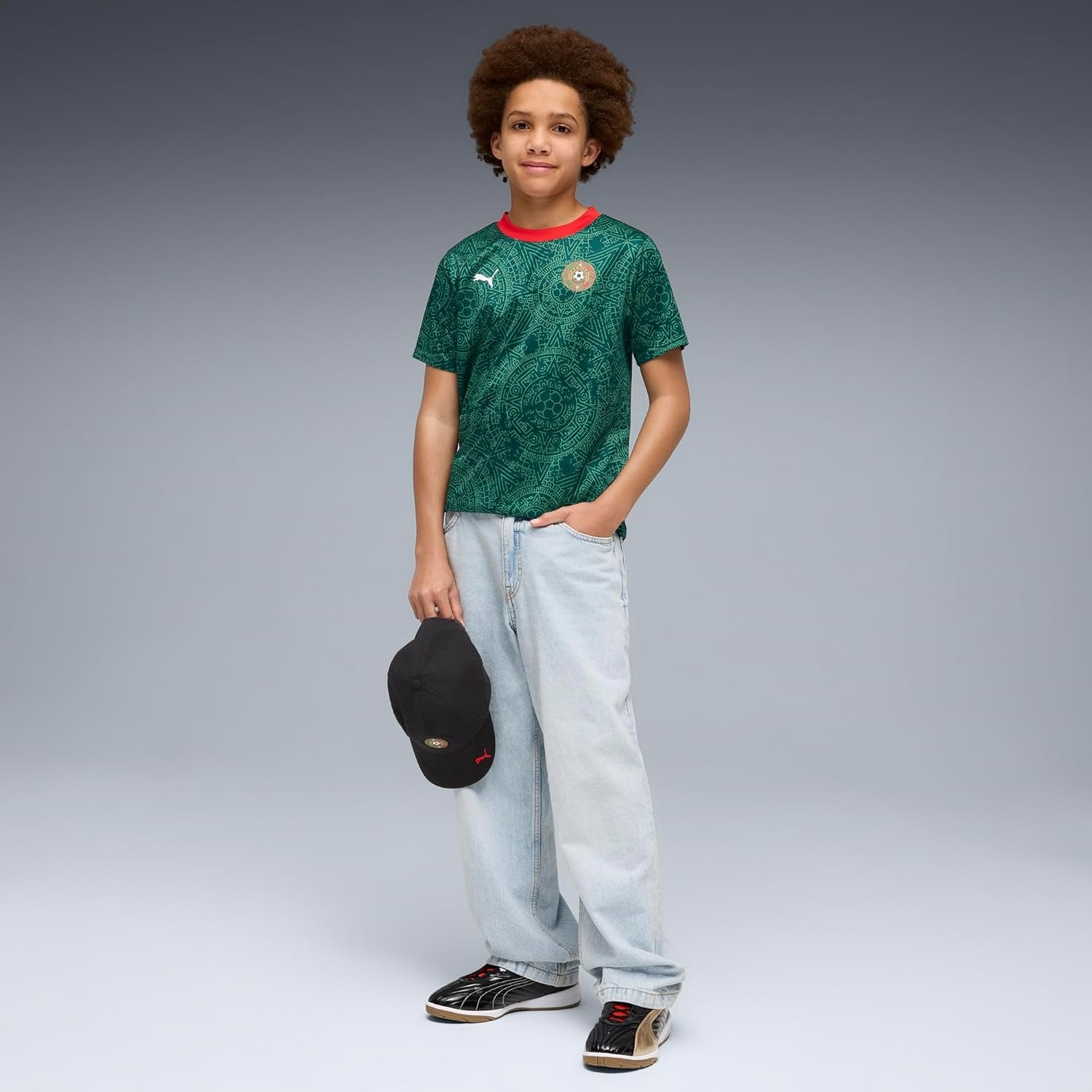 image:imagePuma Junior Fanpack JerseyVarsity Greenpuma White