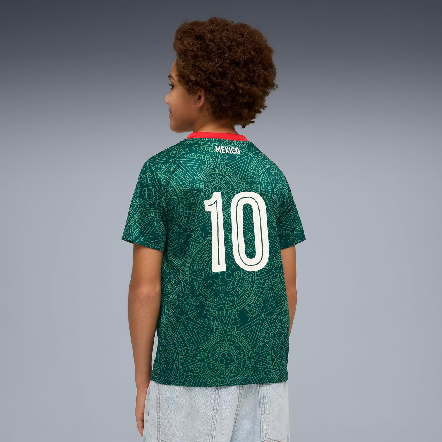image:imagePuma Junior Fanpack JerseyVarsity Greenpuma White
