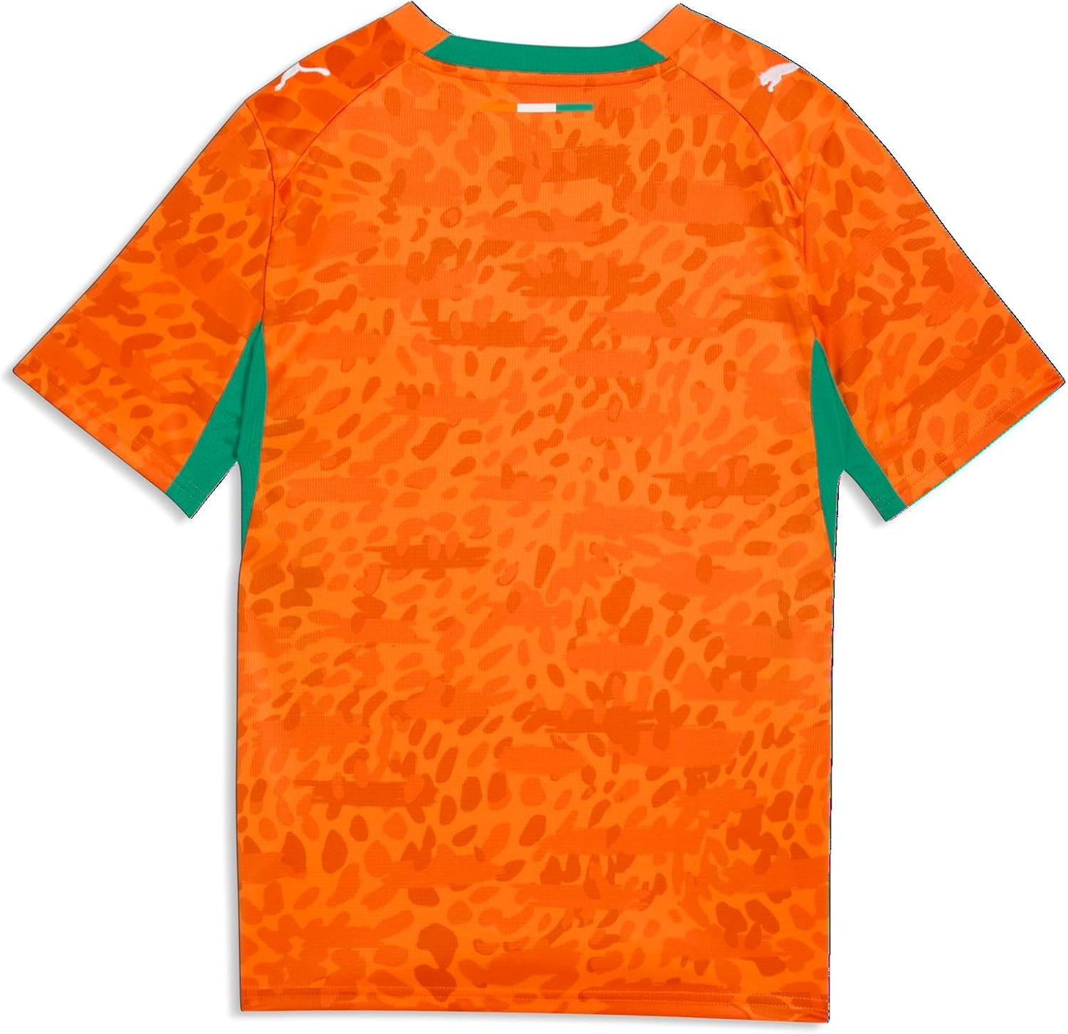 image:imagePuma Kids Kenya Ivory Coast Home Jersey ReplicaRickie Orangesport Green