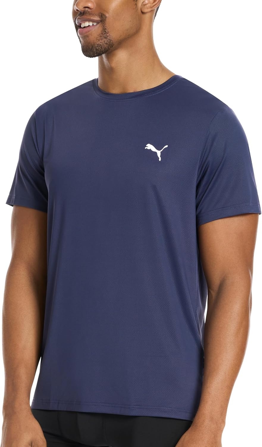 image:imagePuma Mens 360 Cool Mesh Crew Neck Tee ShirtNavy