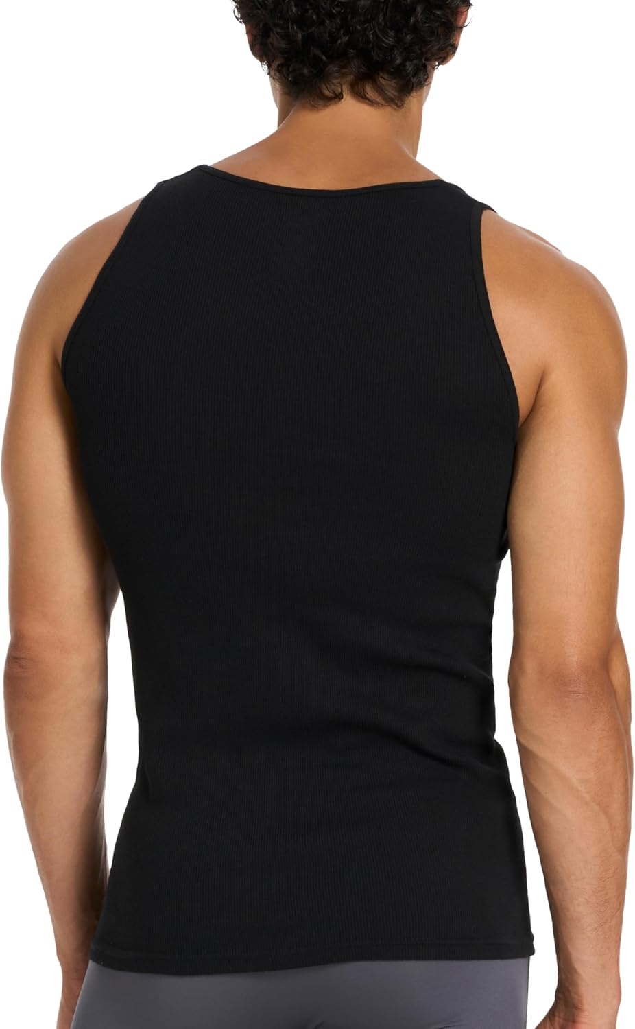image:imagePuma Mens 5 Pack Cotton Rib Tank TopBlack