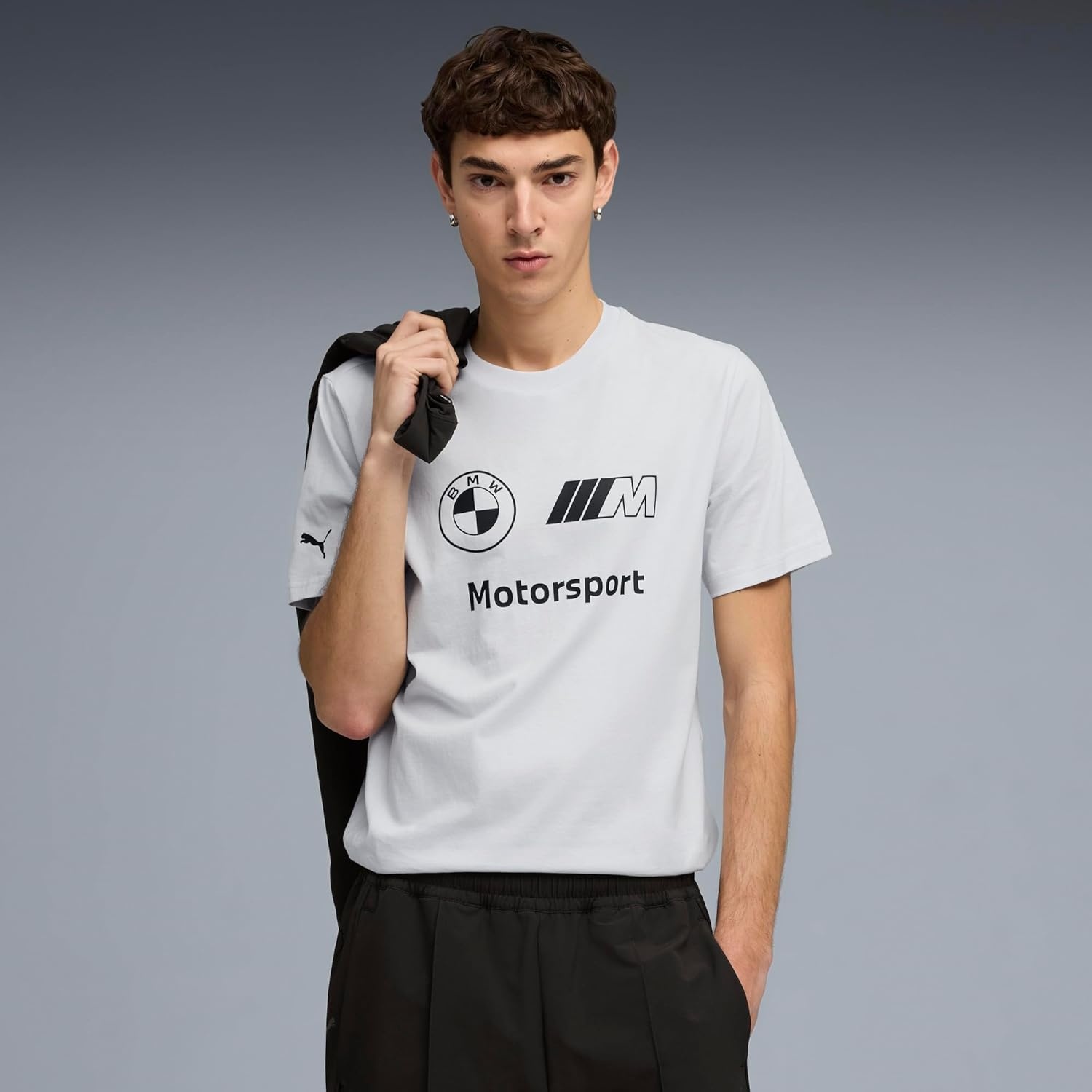 image:imagePuma Mens BMW M Motorsport Essentials Logo TShirtSilver Mist