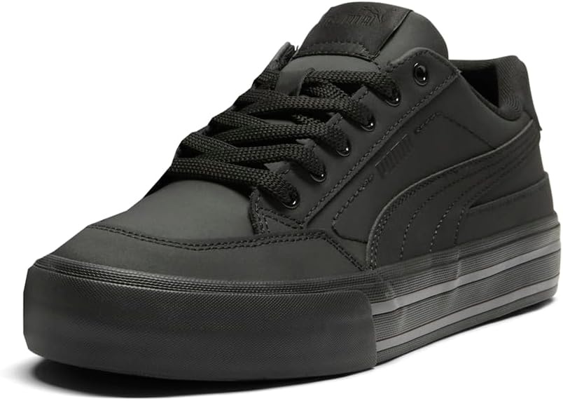 image:imagePuma Mens Court Classic Vulc Slip on ShoesBlackblackcool Dark Gray