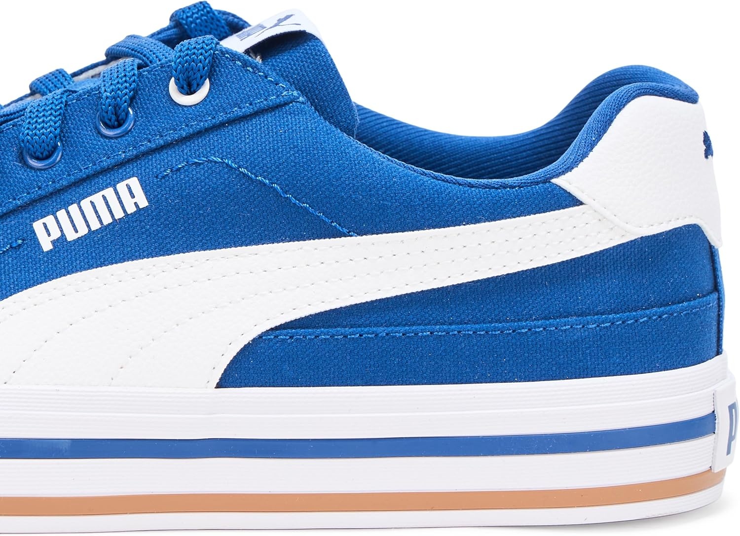 image:imagePuma Mens Court Classic Vulc Slip on ShoesClyde Royalwhite Ah25