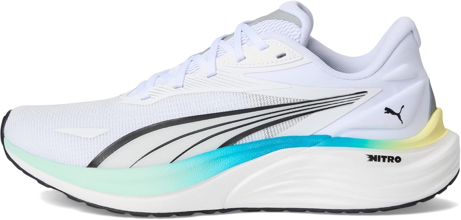 image:imagePuma Mens Electrify Nitro Running ShoesPuma Whitemint Meltspeed Blue