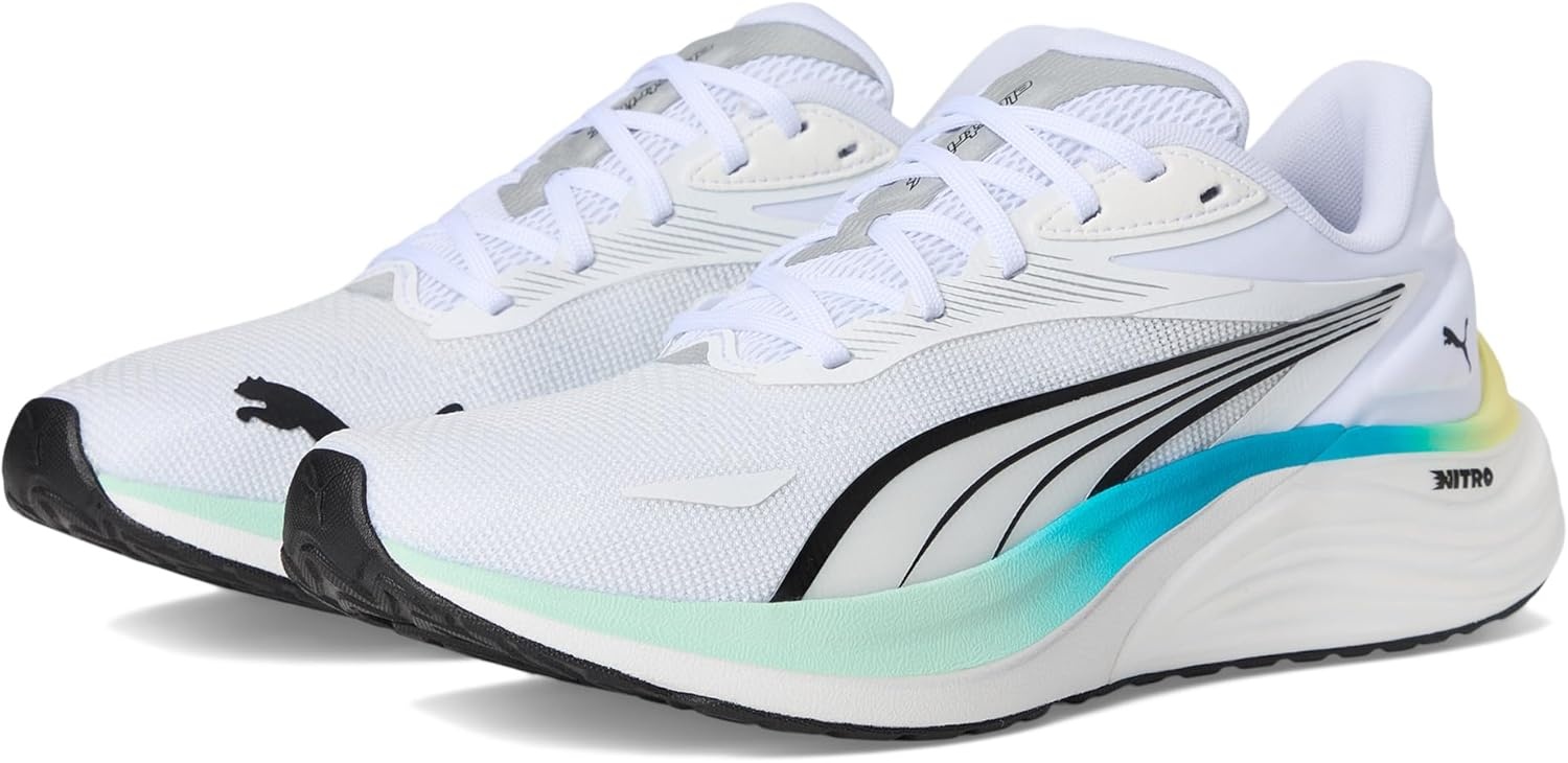 image:imagePuma Mens Electrify Nitro Running ShoesPuma Whitemint Meltspeed Blue