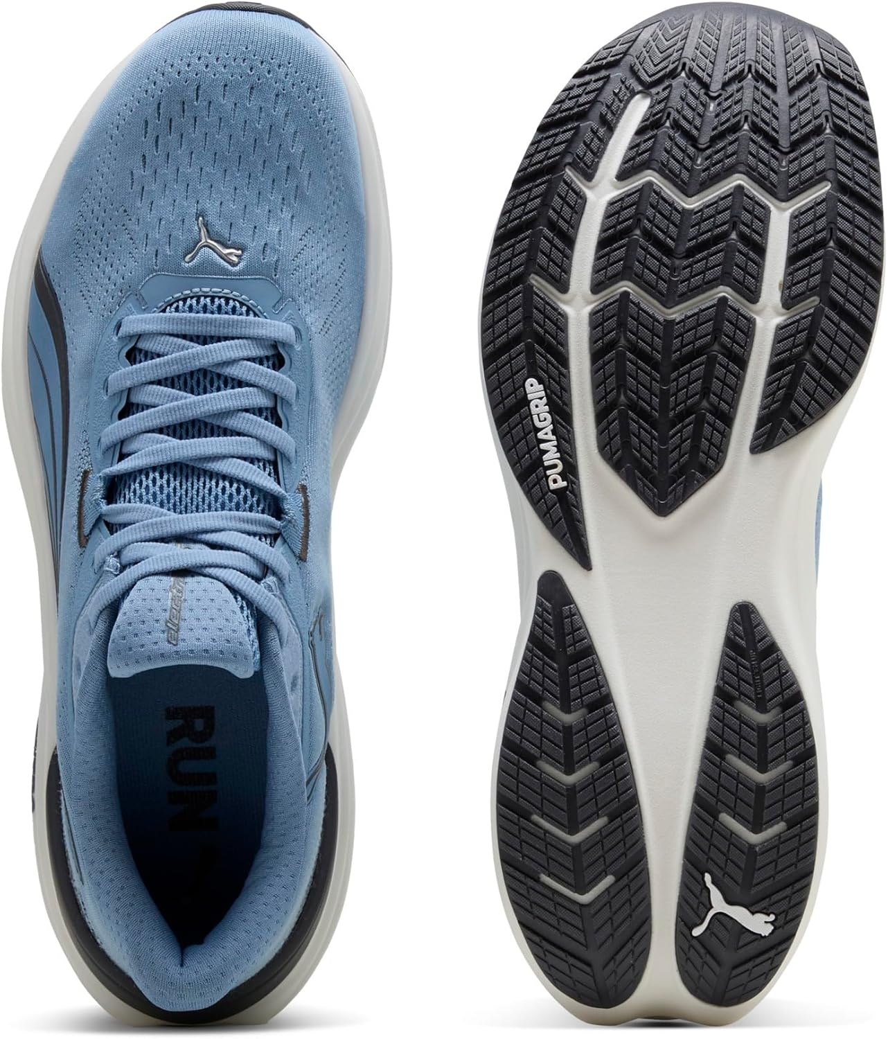 image:imagePuma Mens Electrify Nitro Running ShoesZen Bluemoody Gray