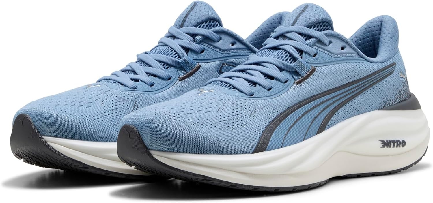 image:imagePuma Mens Electrify Nitro Running ShoesZen Bluemoody Gray