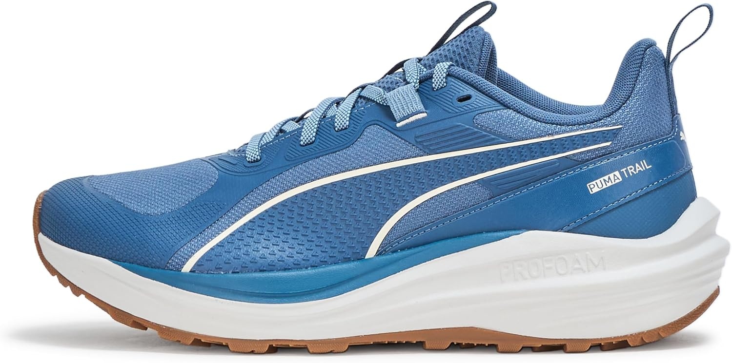image:imagePuma Mens Flare Pro Trail Running ShoesDark Indigocool Bluealpine Snow