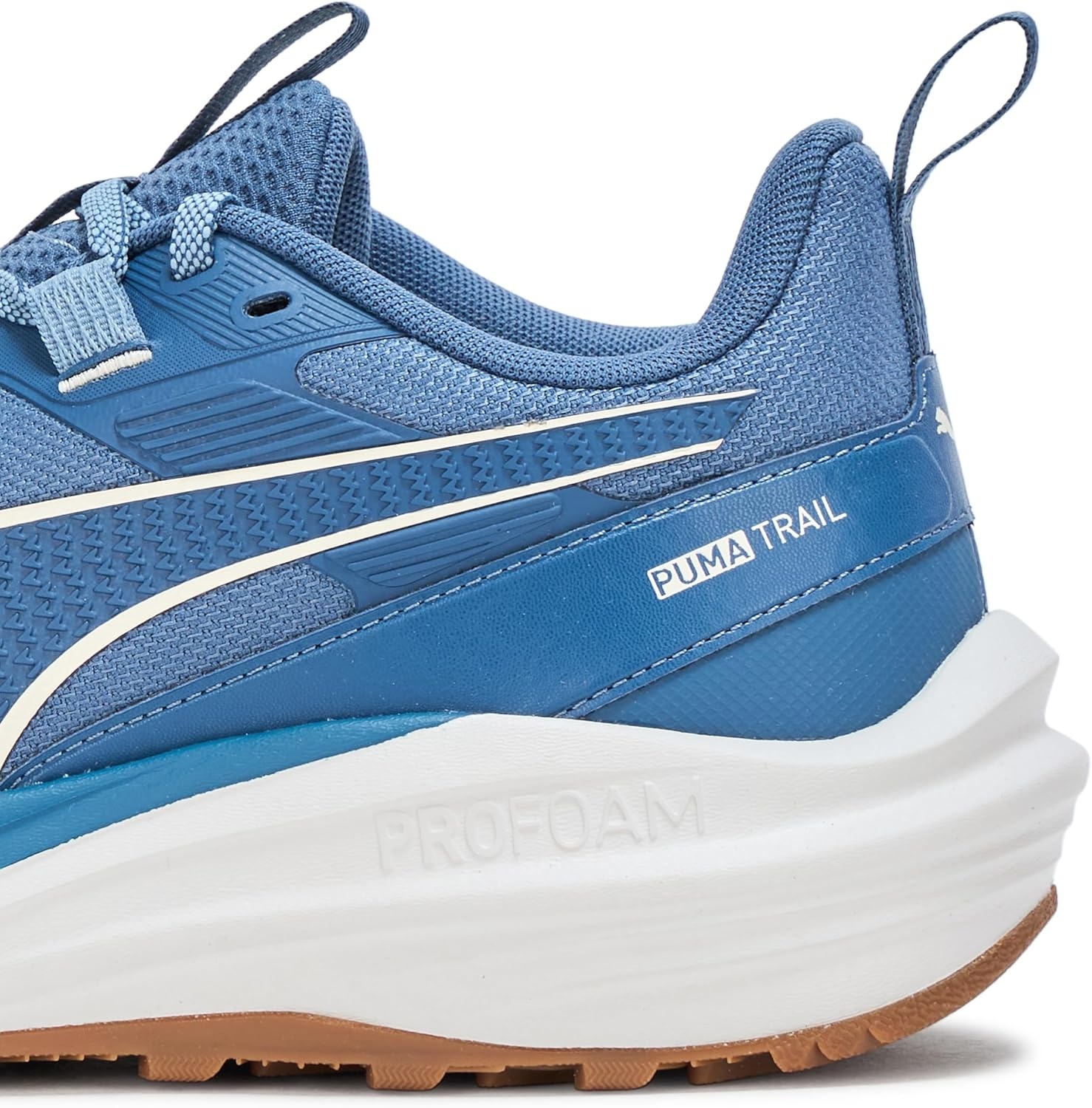 image:imagePuma Mens Flare Pro Trail Running ShoesDark Indigocool Bluealpine Snow