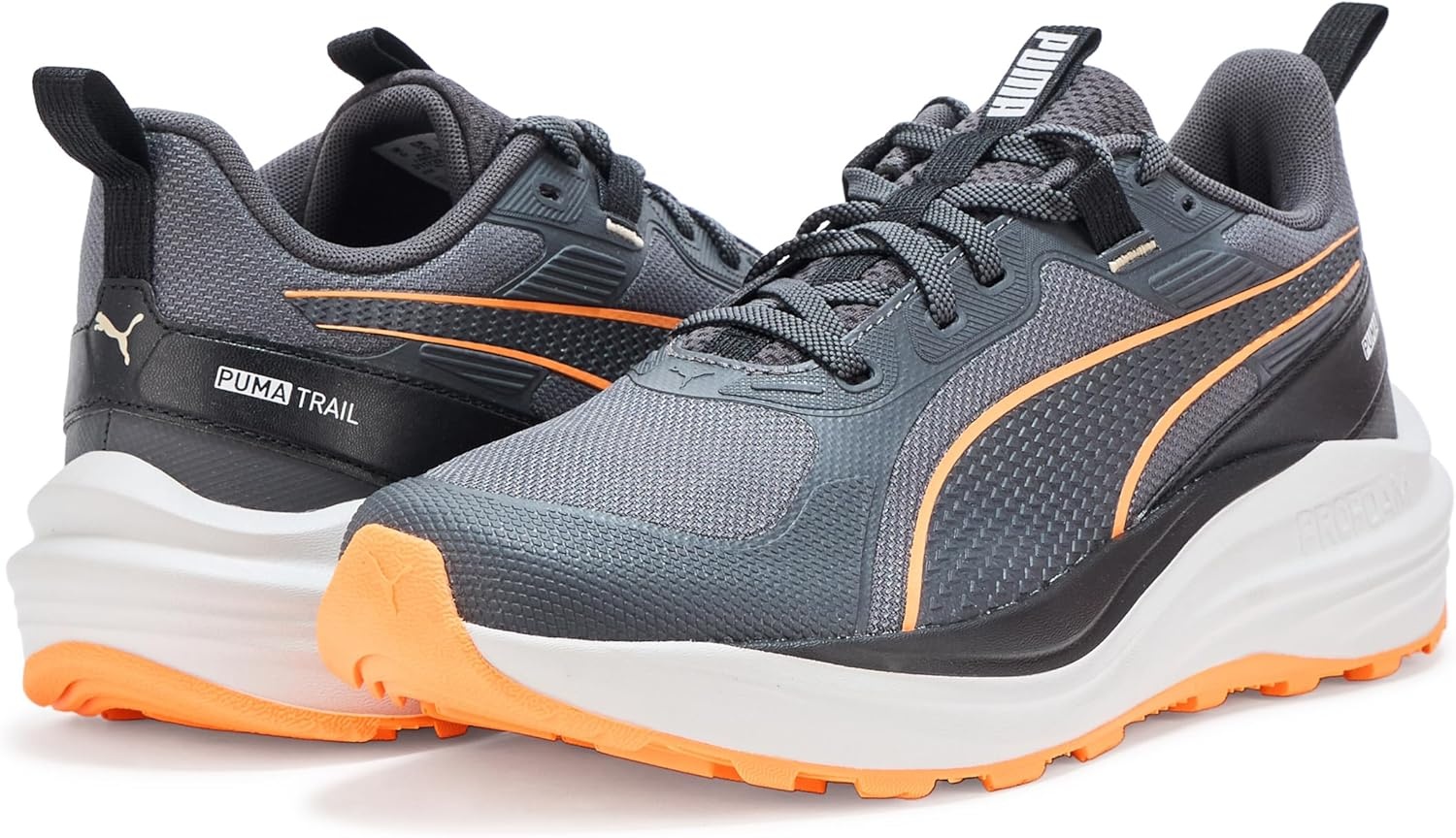 image:imagePuma Mens Flare Pro Trail Running ShoesDusky Grayblackheat Fire Ah25