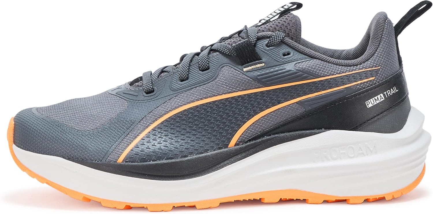 image:imagePuma Mens Flare Pro Trail Running ShoesDusky Grayblackheat Fire Ah25