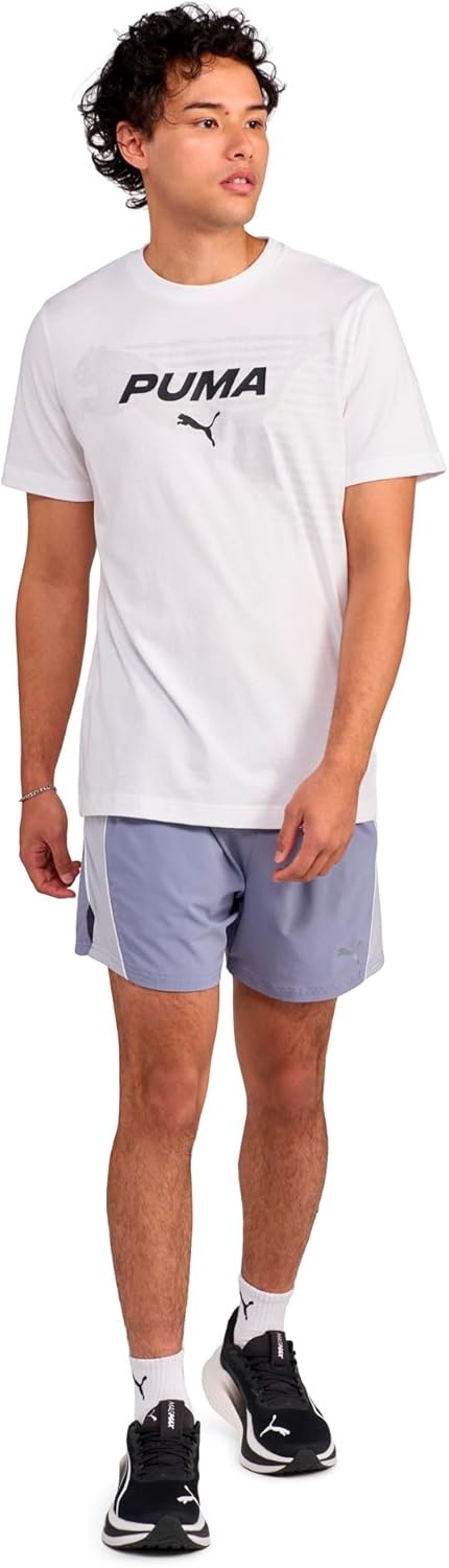 image:imagePuma Mens Graphic Reverse Logo TShirtPuma White