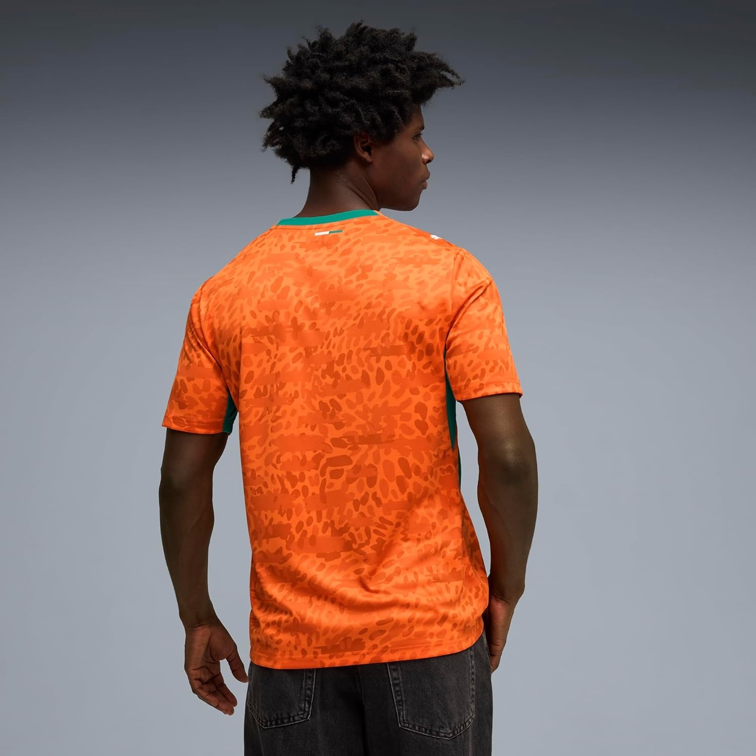 image:imagePuma Mens Kenya Ivory Coast Home Jersey ReplicaRickie Orangesport Green