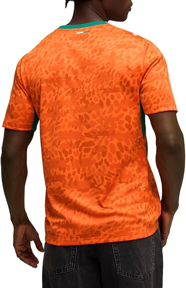 image:imagePuma Mens Kenya Ivory Coast Home Jersey ReplicaRickie Orangesport Green
