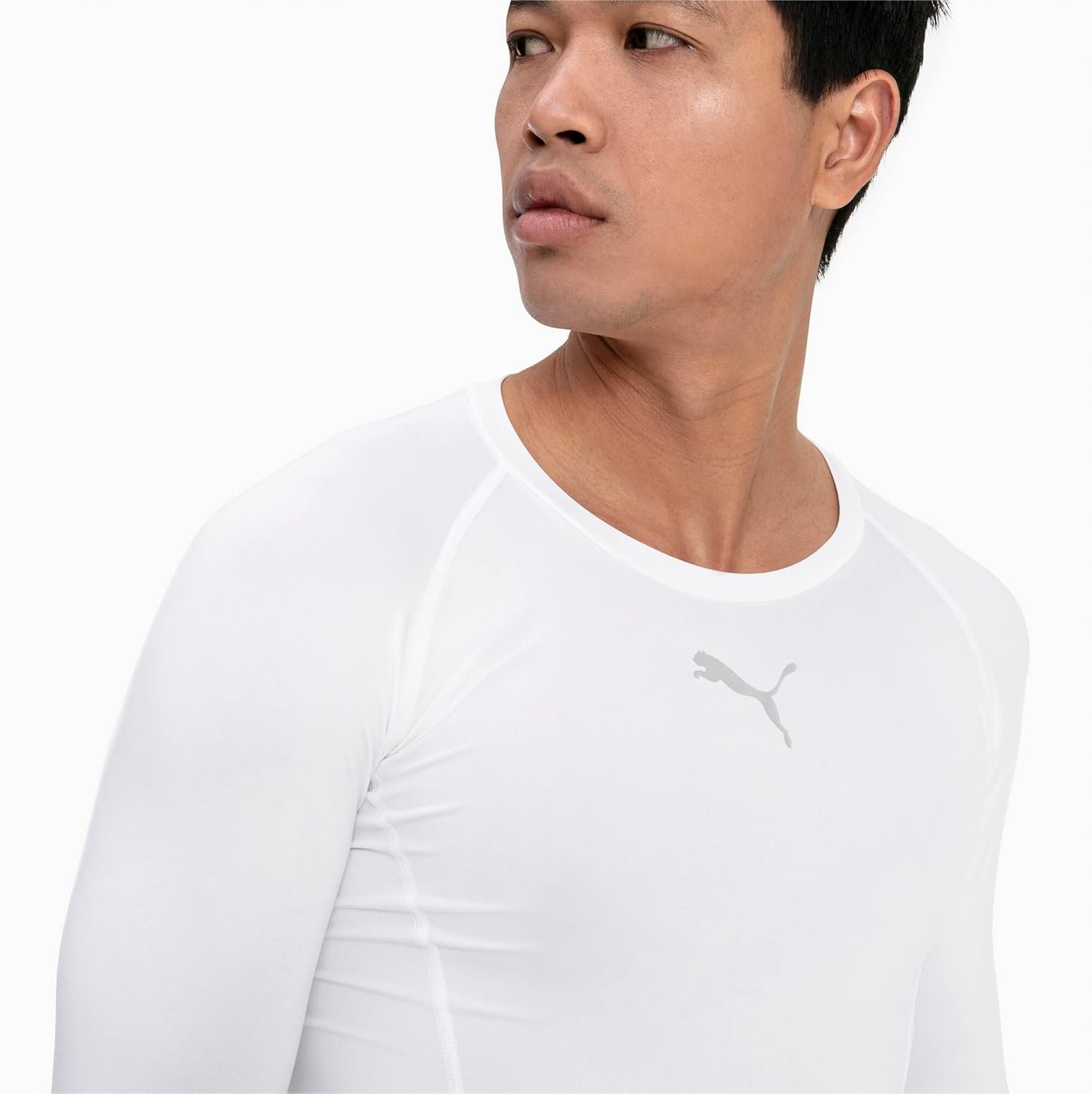 image:imagePuma Mens Liga Baselayer Long Sleeve TeeWhite