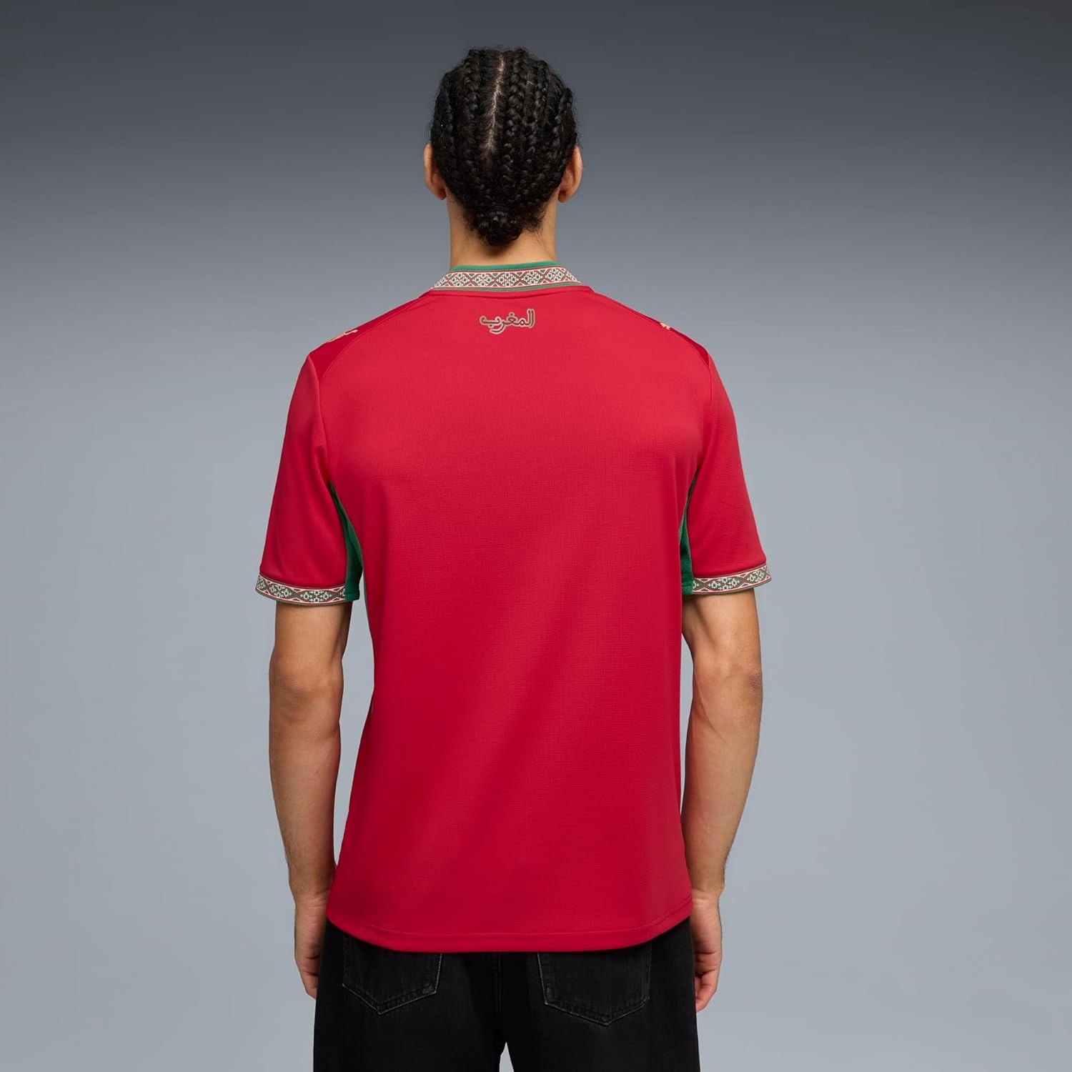 image:imagePuma Mens Morocco FA Home Jersey ReplicaFast Redvictory Gold