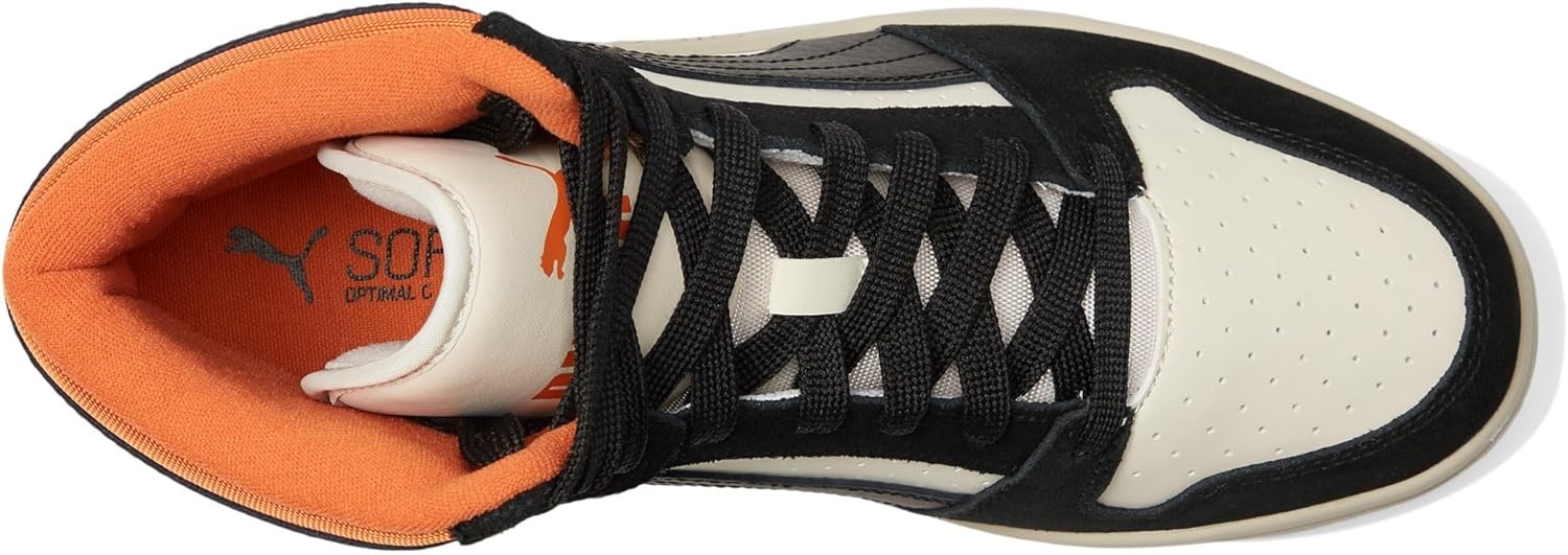 image:imagePuma Mens Rebound Layup Mid ShoesAlpine SnowPuma BlackMaple Syrup