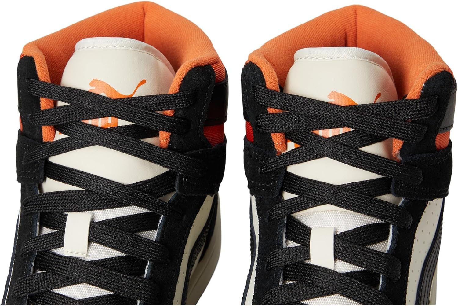 image:imagePuma Mens Rebound Layup Mid ShoesAlpine SnowPuma BlackMaple Syrup