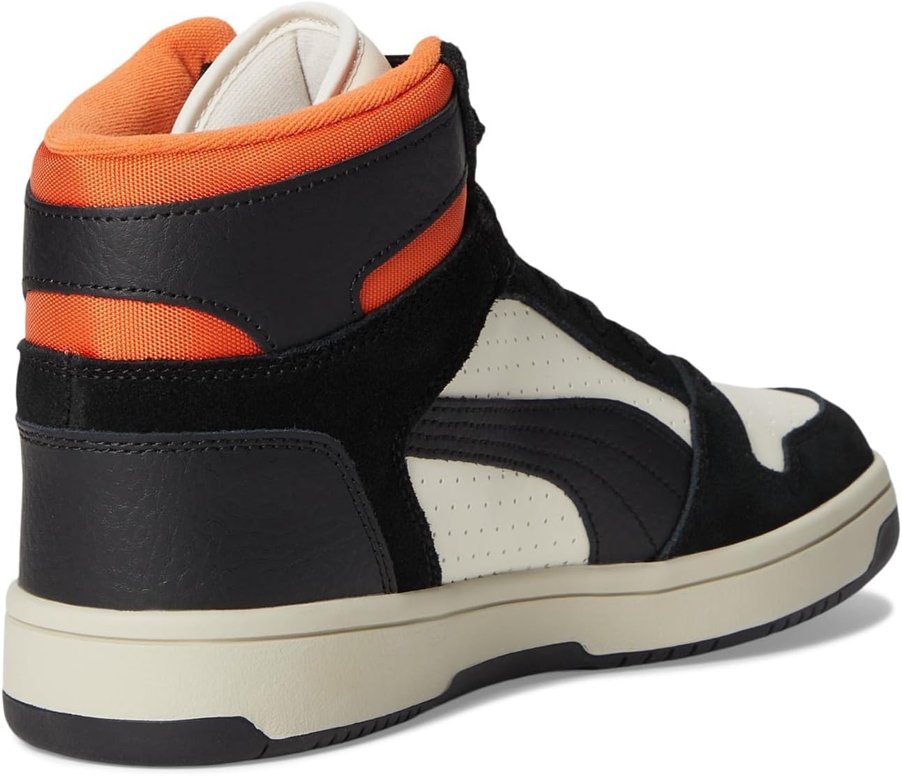 image:imagePuma Mens Rebound Layup Mid ShoesAlpine SnowPuma BlackMaple Syrup