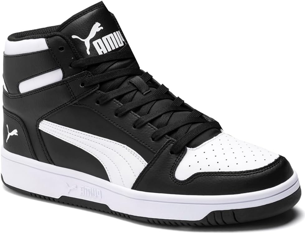 image:imagePuma Mens Rebound Layup Mid ShoesBlack