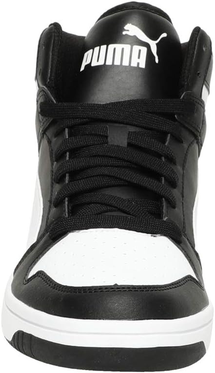 image:imagePuma Mens Rebound Layup Mid ShoesBlack Puma Blackpuma White 01