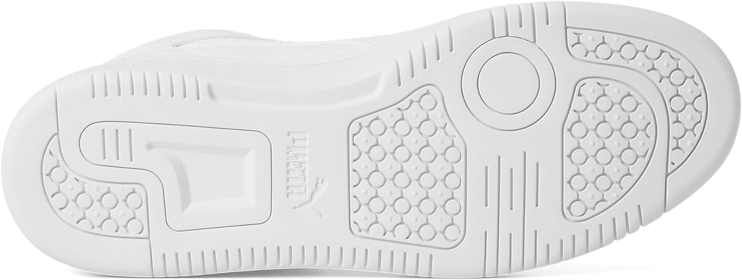 image:imagePuma Mens Rebound Layup Mid ShoesPuma WhitePuma WhitePuma Black