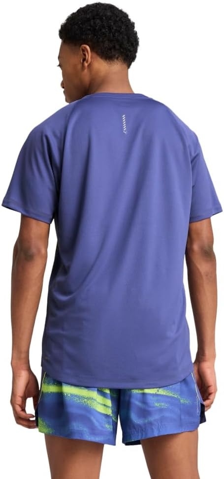 image:imagePuma Mens Run Favorite TShirtBlue Crystal Ss25