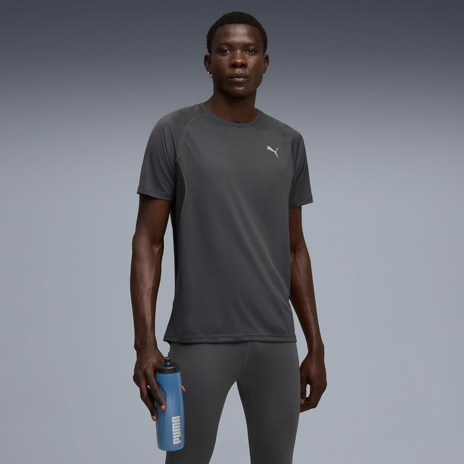 image:imagePuma Mens Run Favorite TShirtDusky Gray