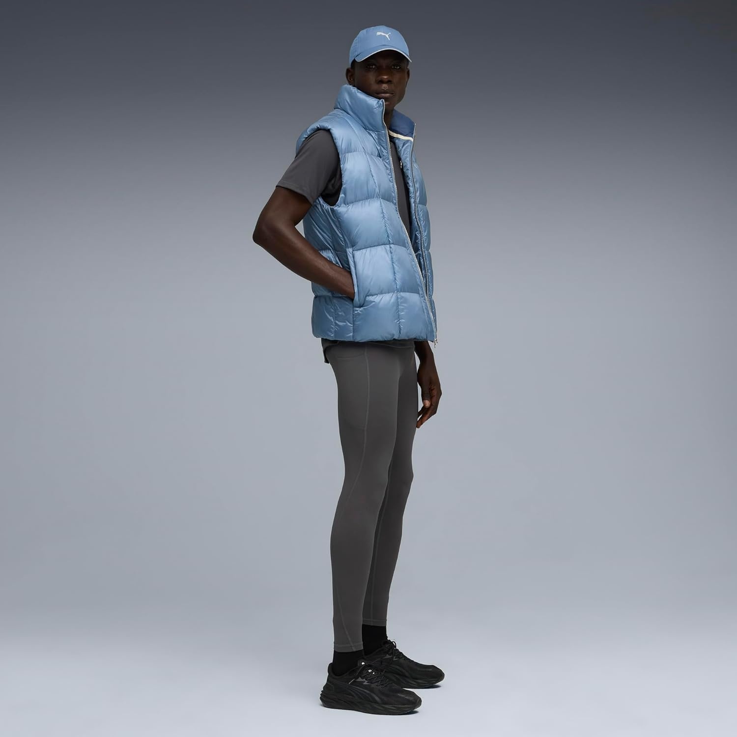 image:imagePuma Mens Run Favorite TShirtDusky Gray