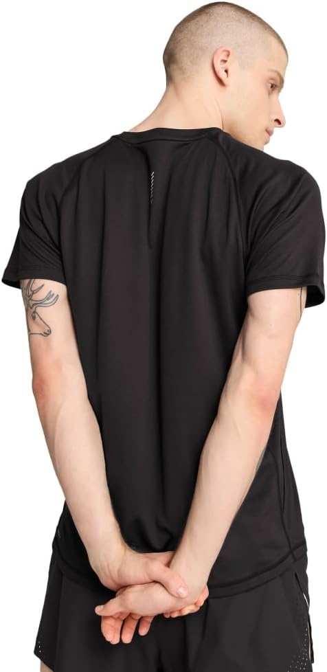 image:imagePuma Mens Run Favorite TShirtPuma Black Ss25