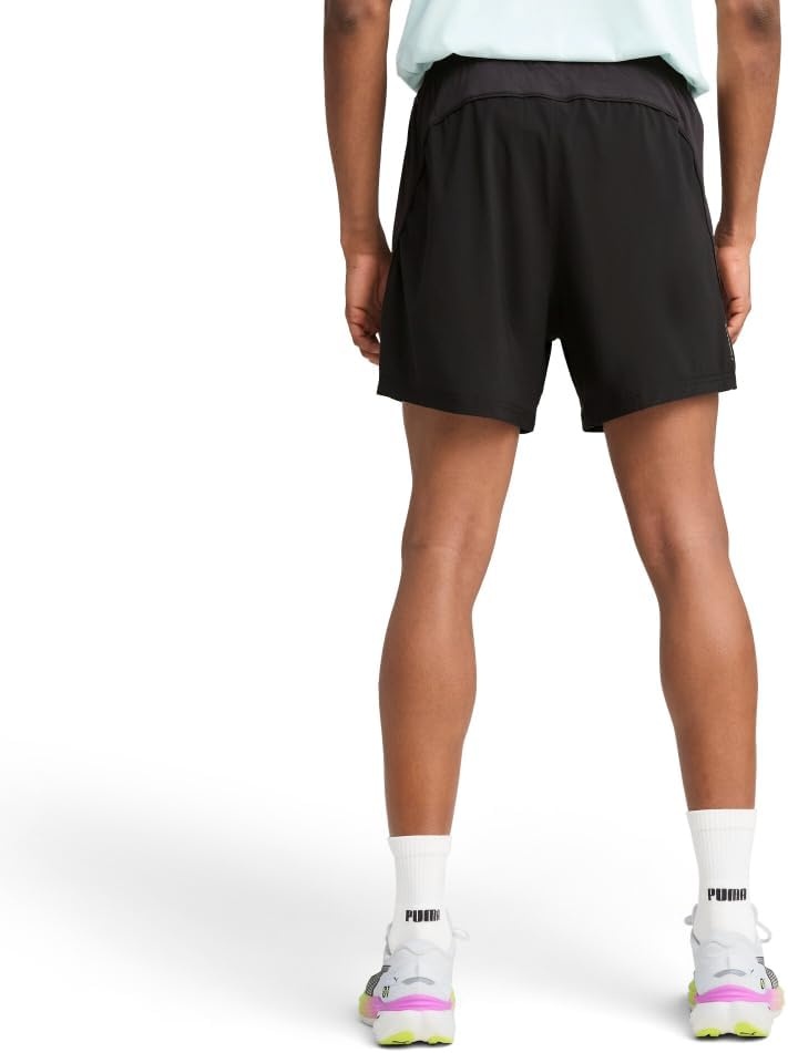image:imagePuma Mens Run Favorite Velocity 5 Shorts Puma Black SS25 L