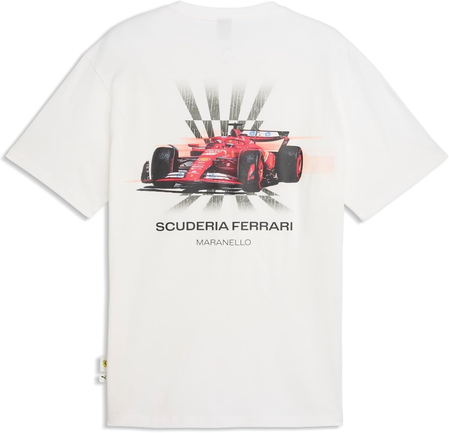 image:imagePuma Mens Scuderia Ferrari Car Graphic TShirtPuma White