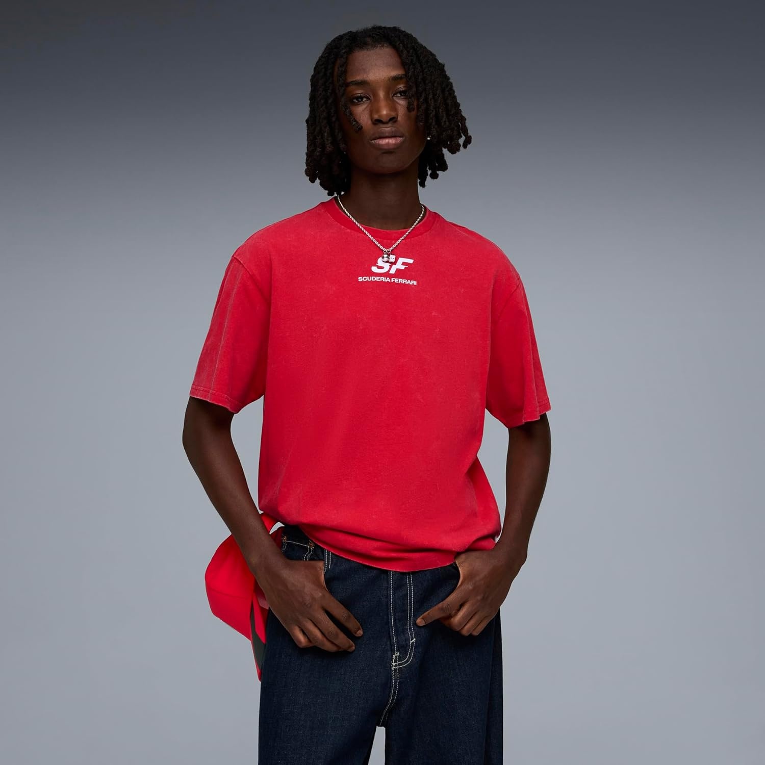 image:imagePuma Mens Scuderia Ferrari Car Graphic TShirtRosso Corsa