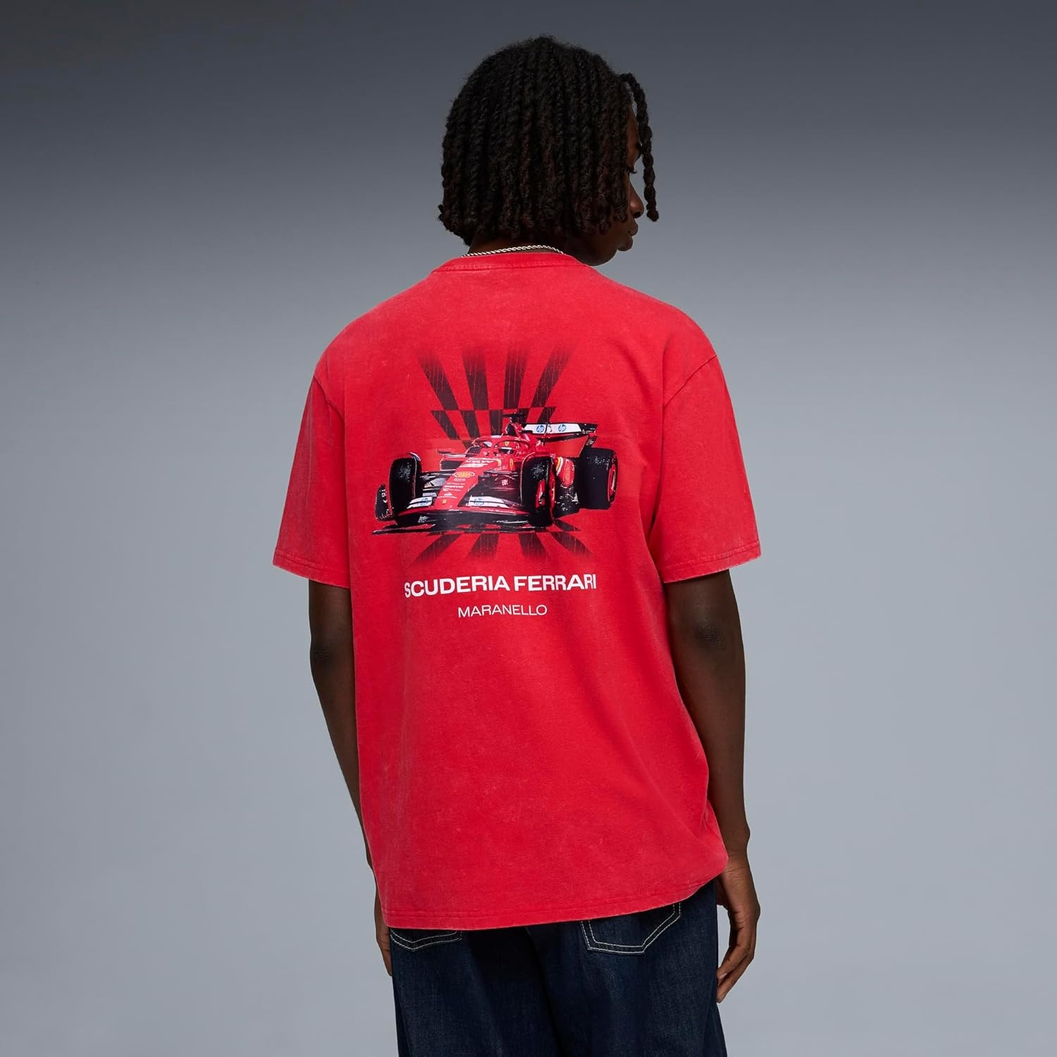 image:imagePuma Mens Scuderia Ferrari Car Graphic TShirtRosso Corsa