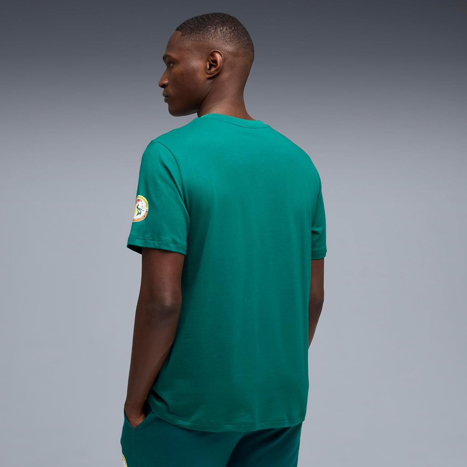 image:imagePuma Mens Senegal FA TShirtWild Greenpel Yellow