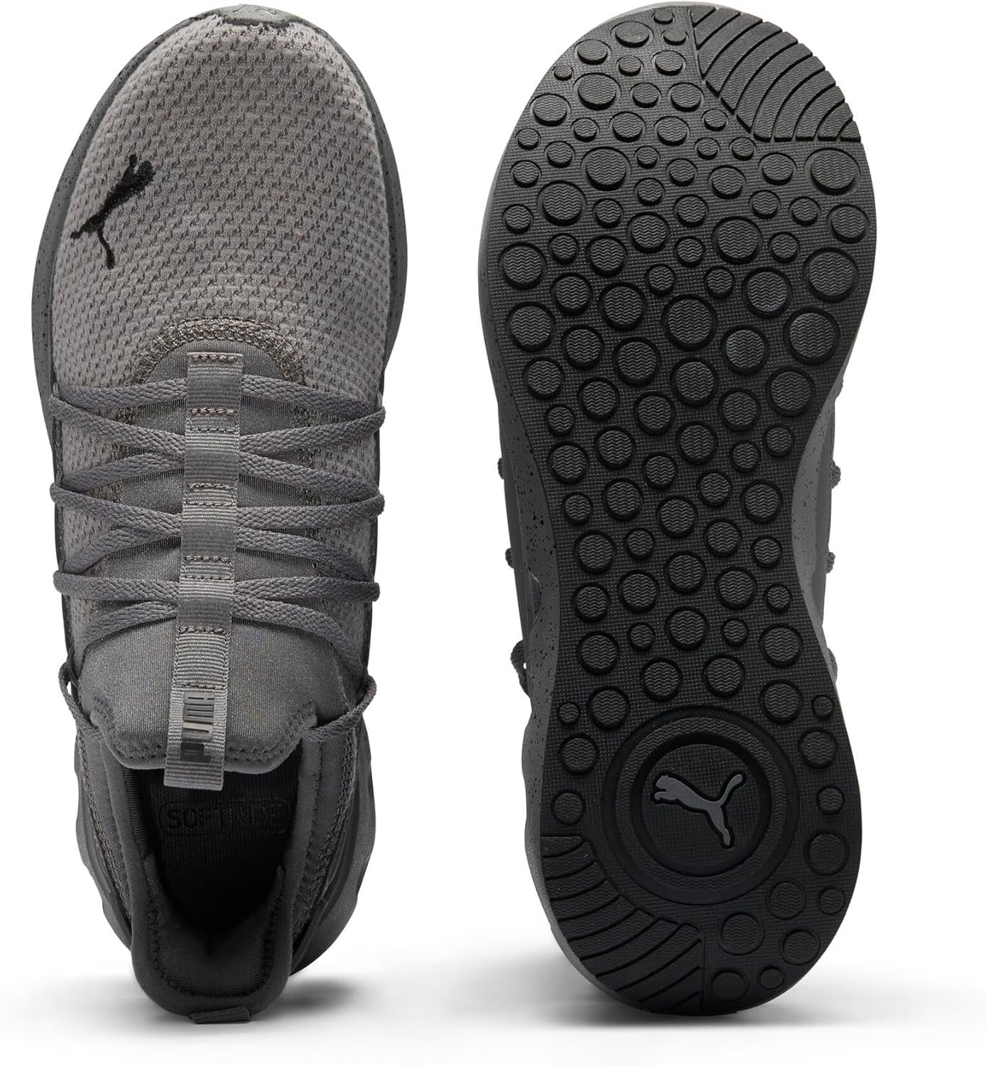 image:imagePuma Mens Softride CarsonFresh Specklecool Dark Graypuma Black