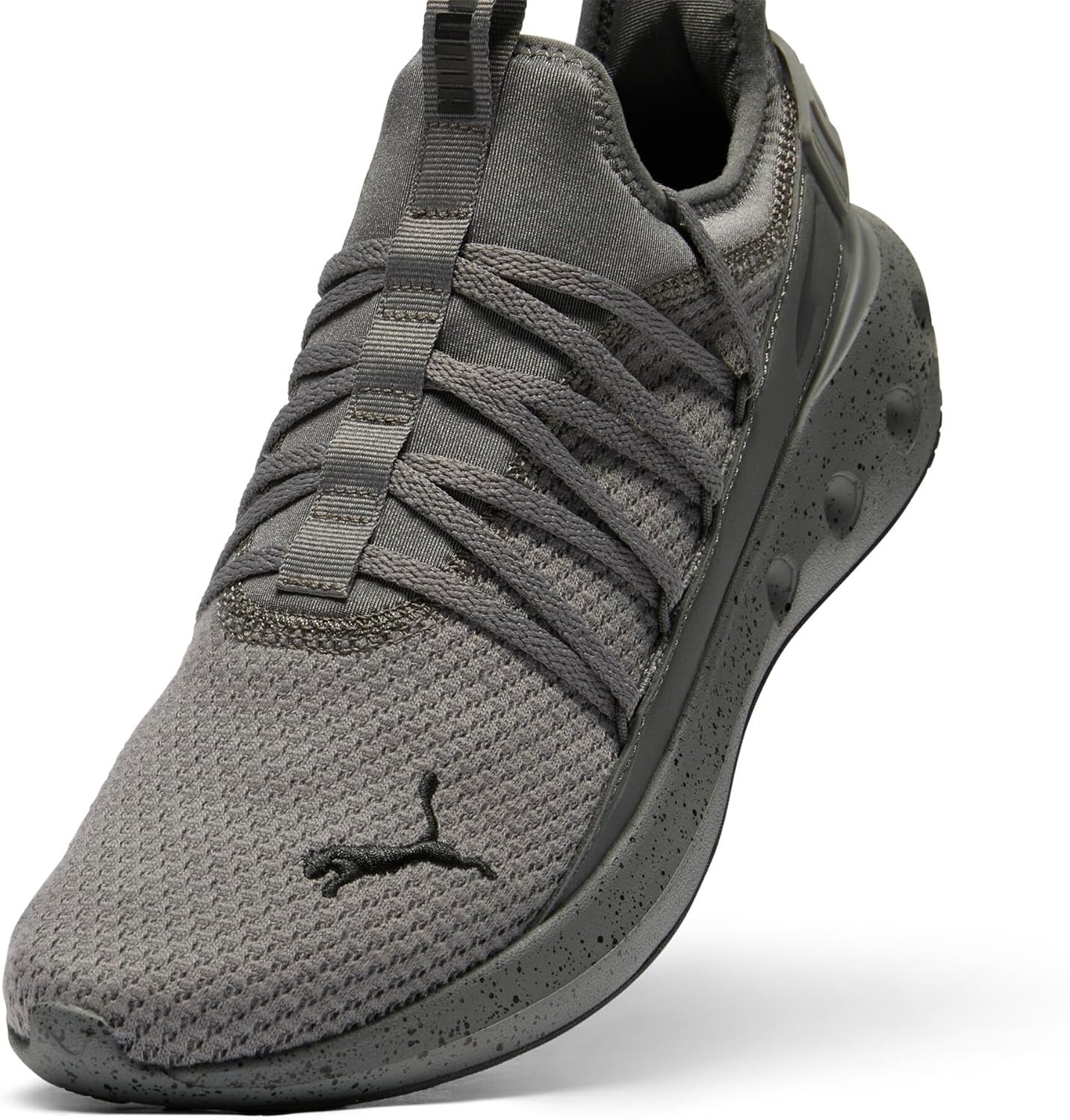 image:imagePuma Mens Softride CarsonFresh Specklecool Dark Graypuma Black