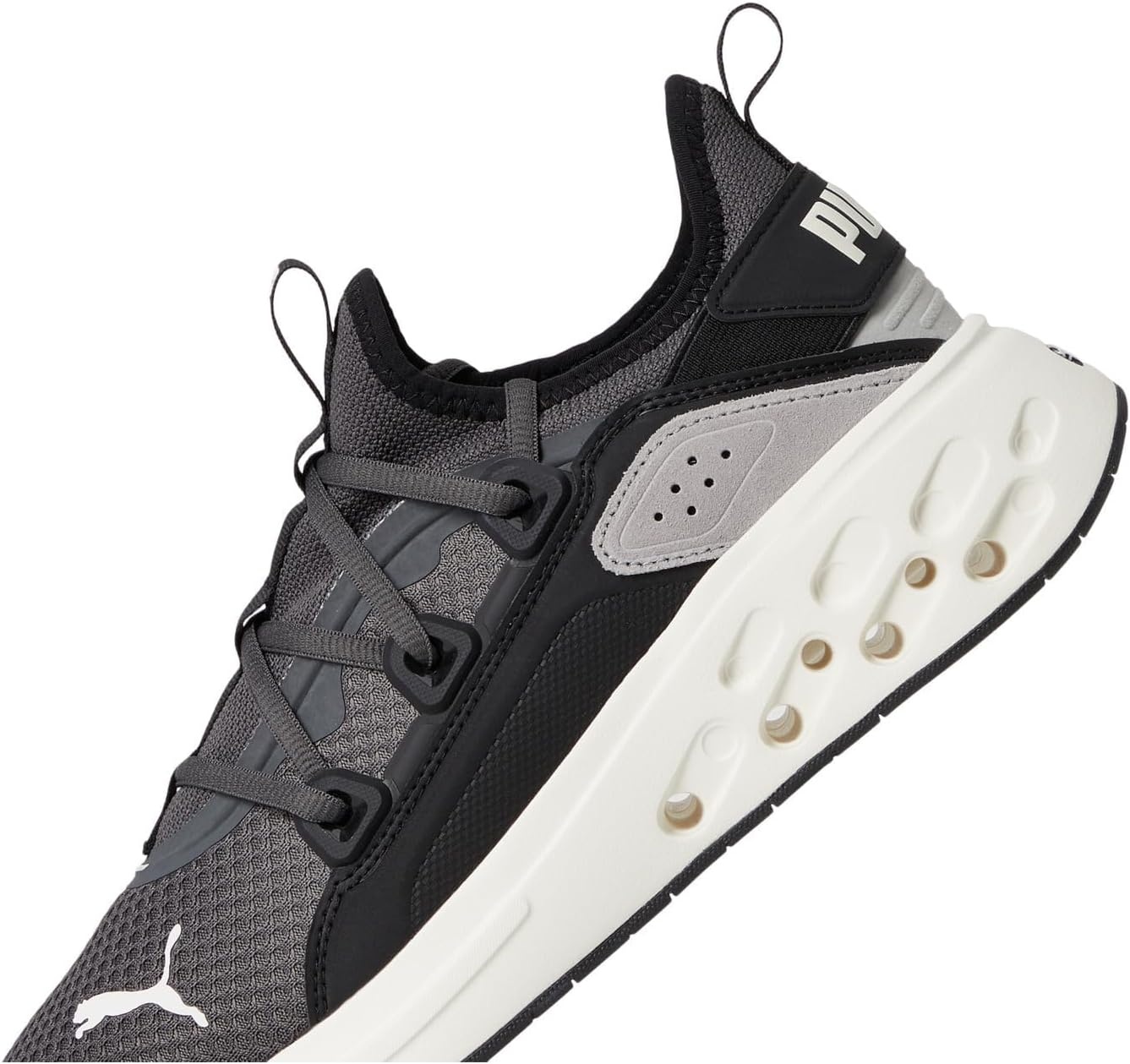 image:imagePuma Mens Softride Frequence ShoesDusky Graygray Echowarm White Ah25