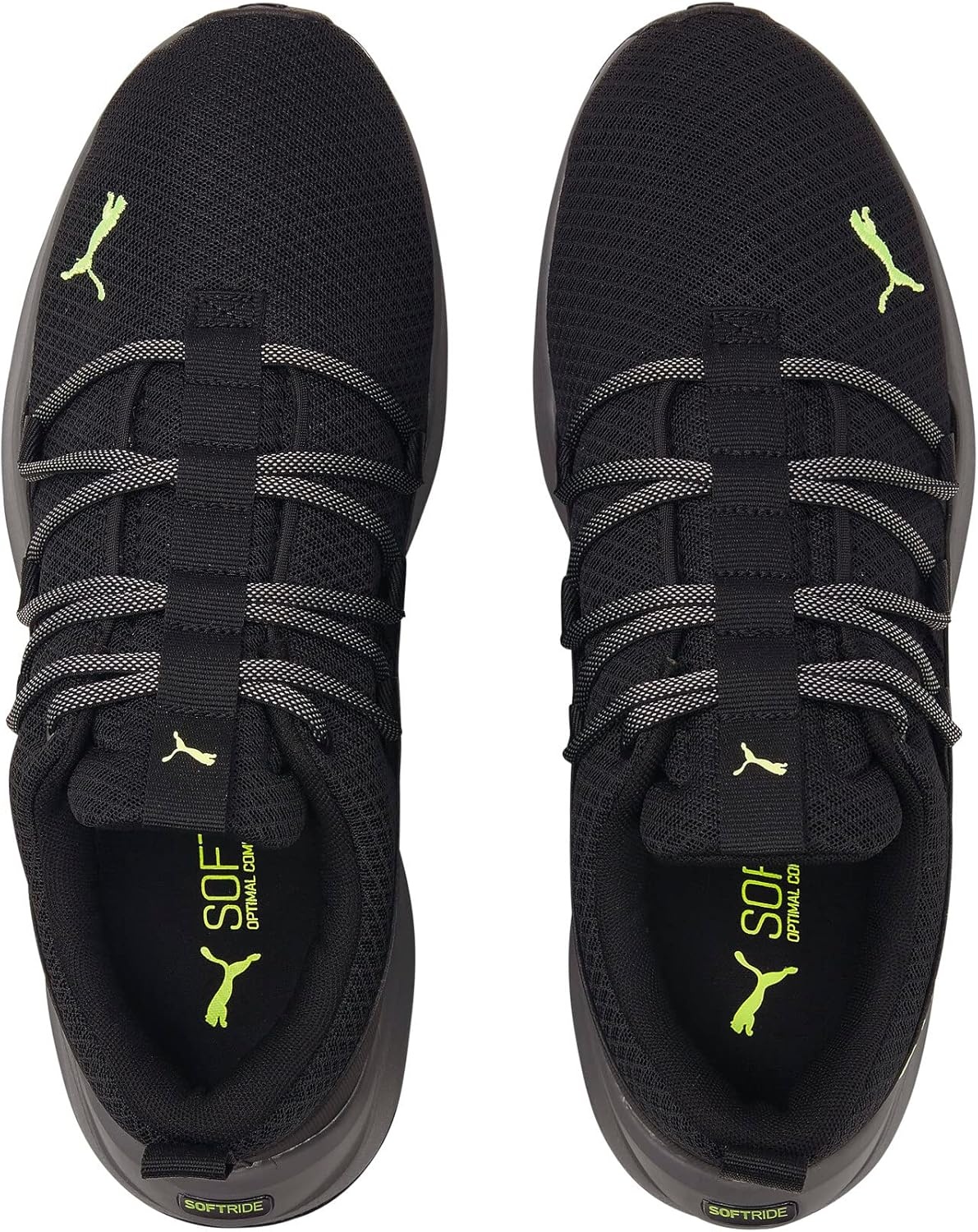 image:imagePuma Mens Softride One4all Cross TrainerBlackcastlerocklime Squeeze