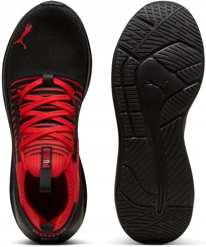 image:imagePuma Mens Softride Symmetry Fuzion Running Shoes24 FallWinter Colors Puma Blackfor All Time RedPuma White 03