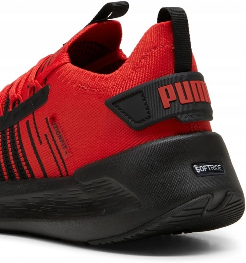 image:imagePuma Mens Softride Symmetry Fuzion Running Shoes24 FallWinter Colors Puma Blackfor All Time RedPuma White 03
