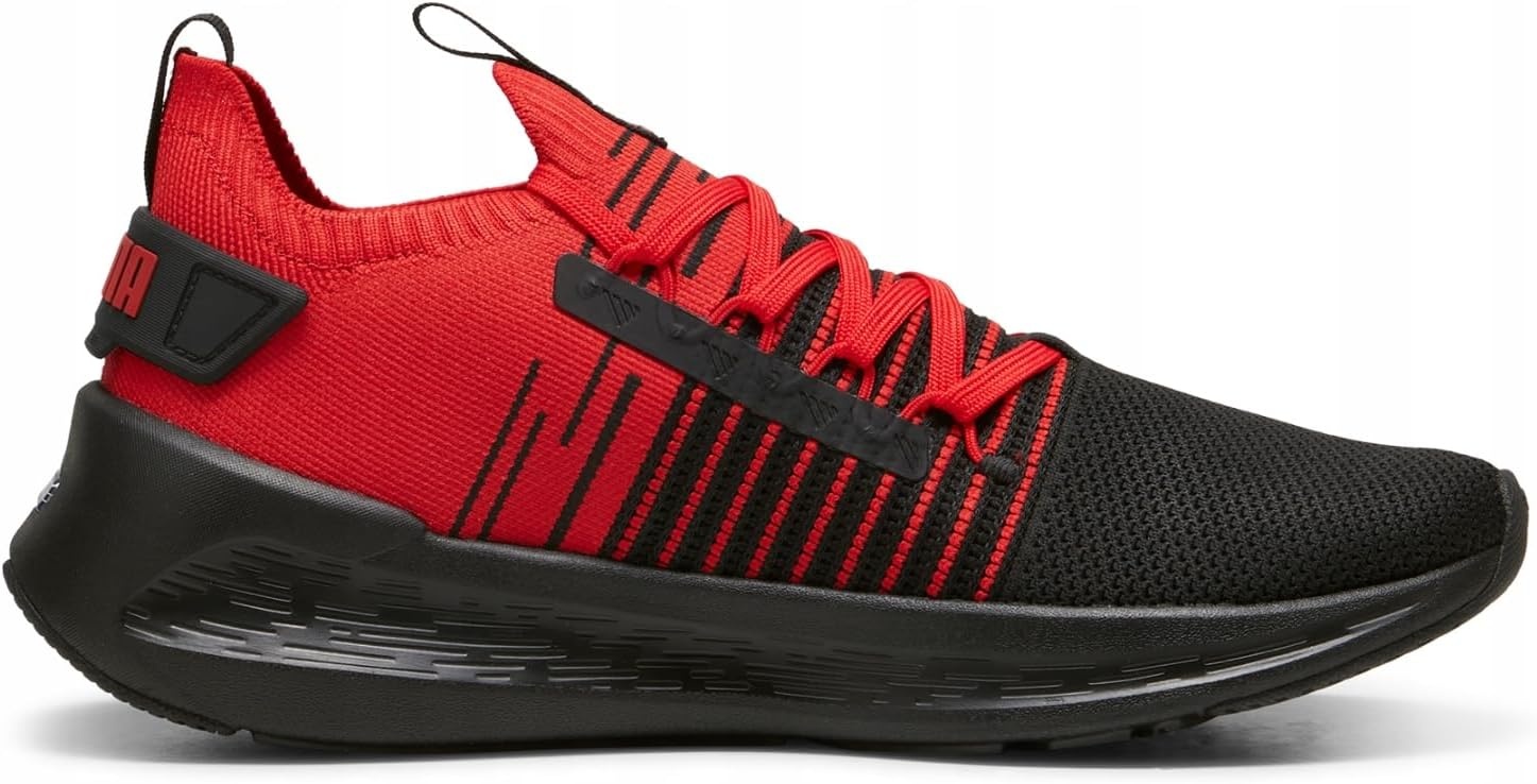 image:imagePuma Mens Softride Symmetry Fuzion Running Shoes24 FallWinter Colors Puma Blackfor All Time RedPuma White 03