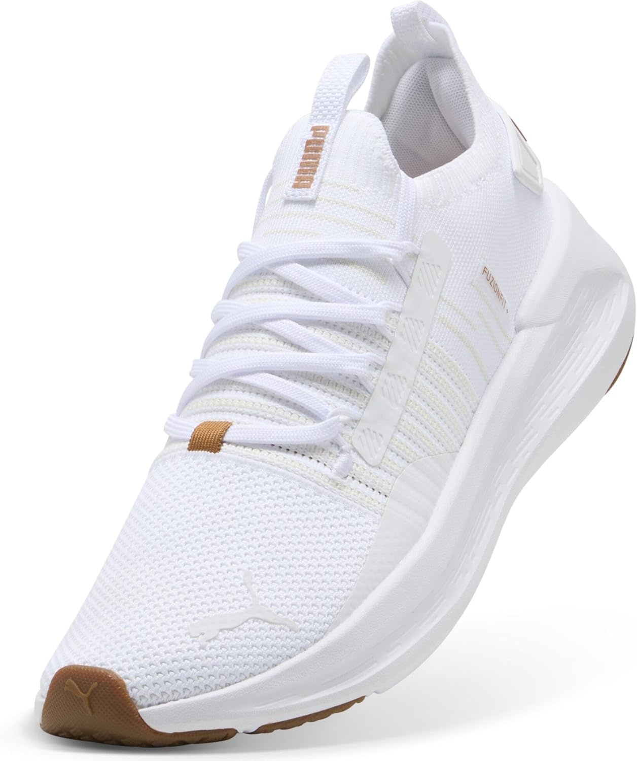 image:imagePuma Mens Softride Symmetry Fuzion Running Shoes25 Fall Winter Color Puma White Vapor Gray Gum 07