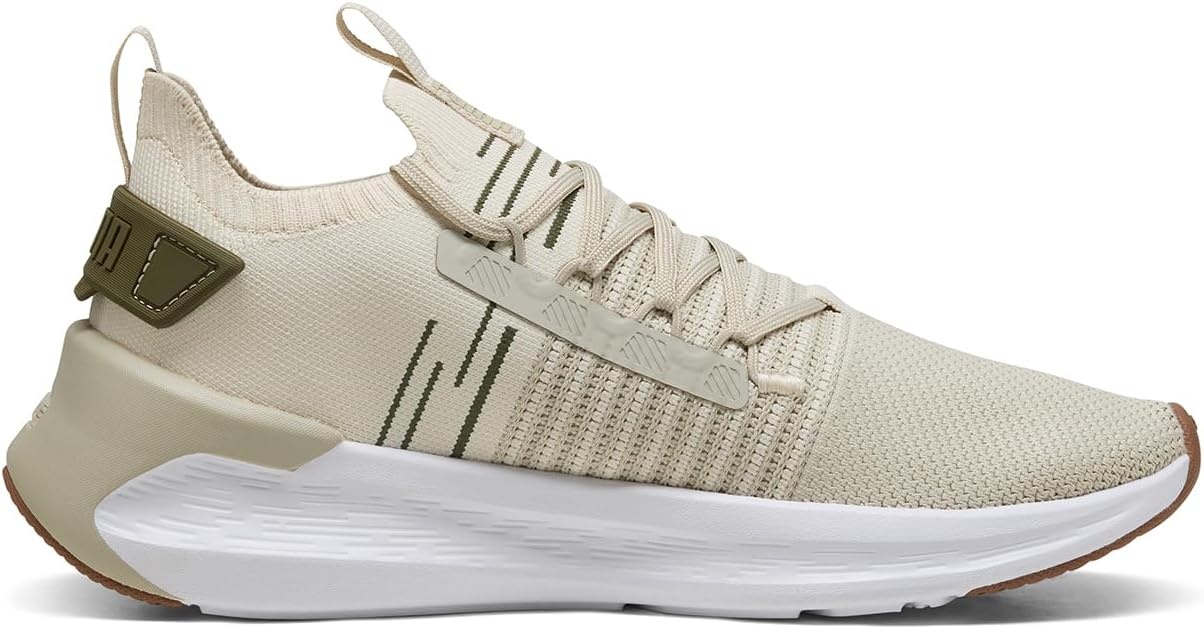 image:imagePuma Mens Softride Symmetry Fuzion Running Shoes25 Spring Summer Color Desert DustAlpine SnowPuma Olive 01
