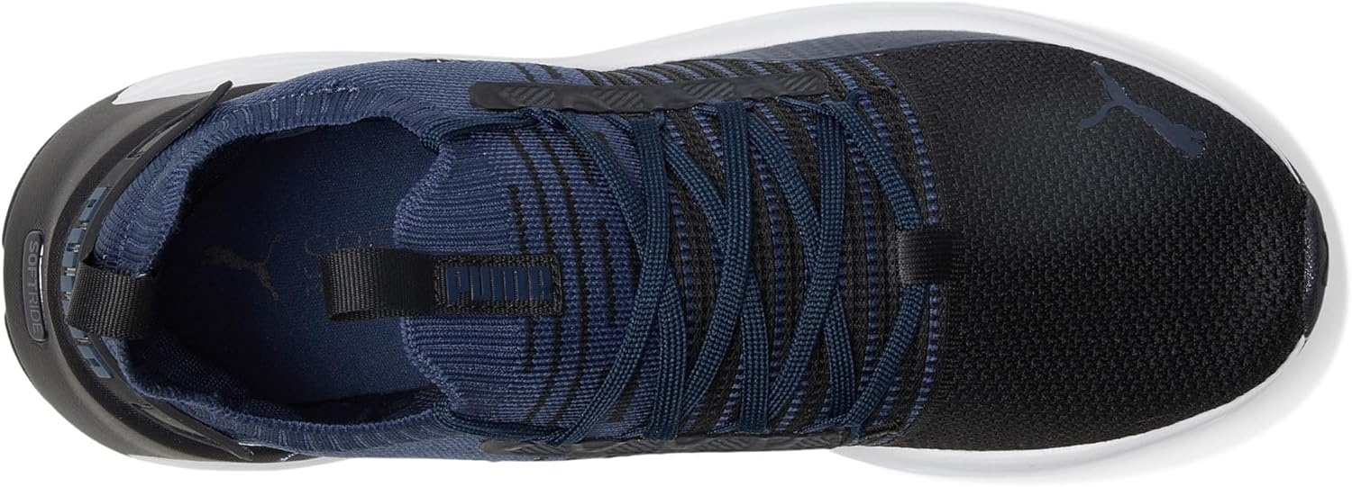 image:imagePuma Mens Softride Symmetry Fuzion Running ShoesBlackclub Navywhite Ah25