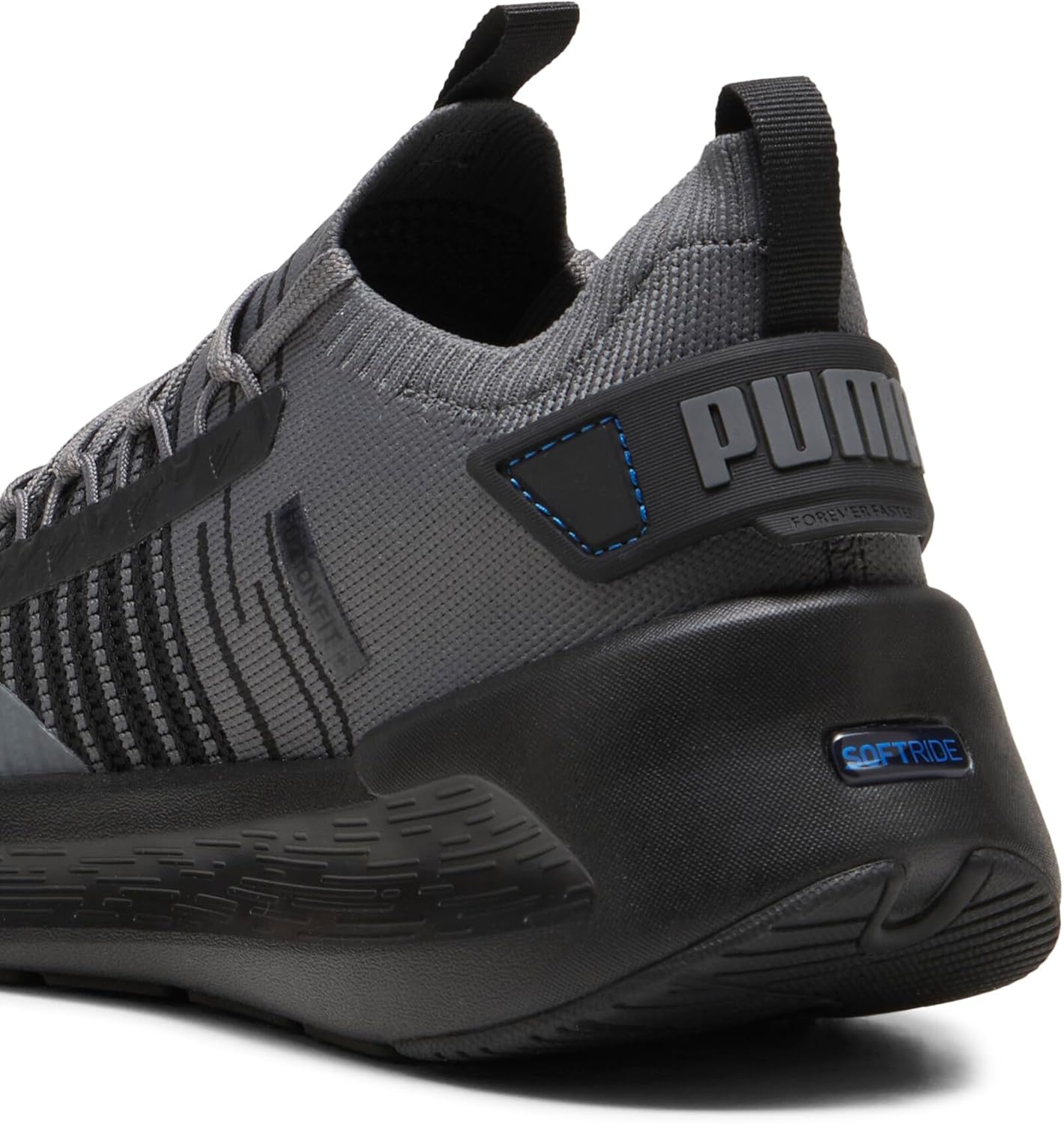 image:imagePuma Mens Softride Symmetry Fuzion Running ShoesBlackcool Dark Grayteam Royal