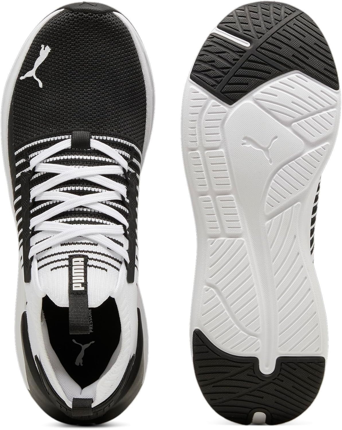 image:imagePuma Mens Softride Symmetry Fuzion Running ShoesBlackcool Dark Graywhite